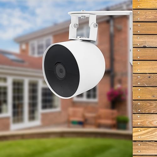 Miniatura 5 de Soporte de cámara Nest compatible con Google Nest Cam para exteriores o interiores, batería - 2 generación, 360 Vista anti-caída soporte de pared