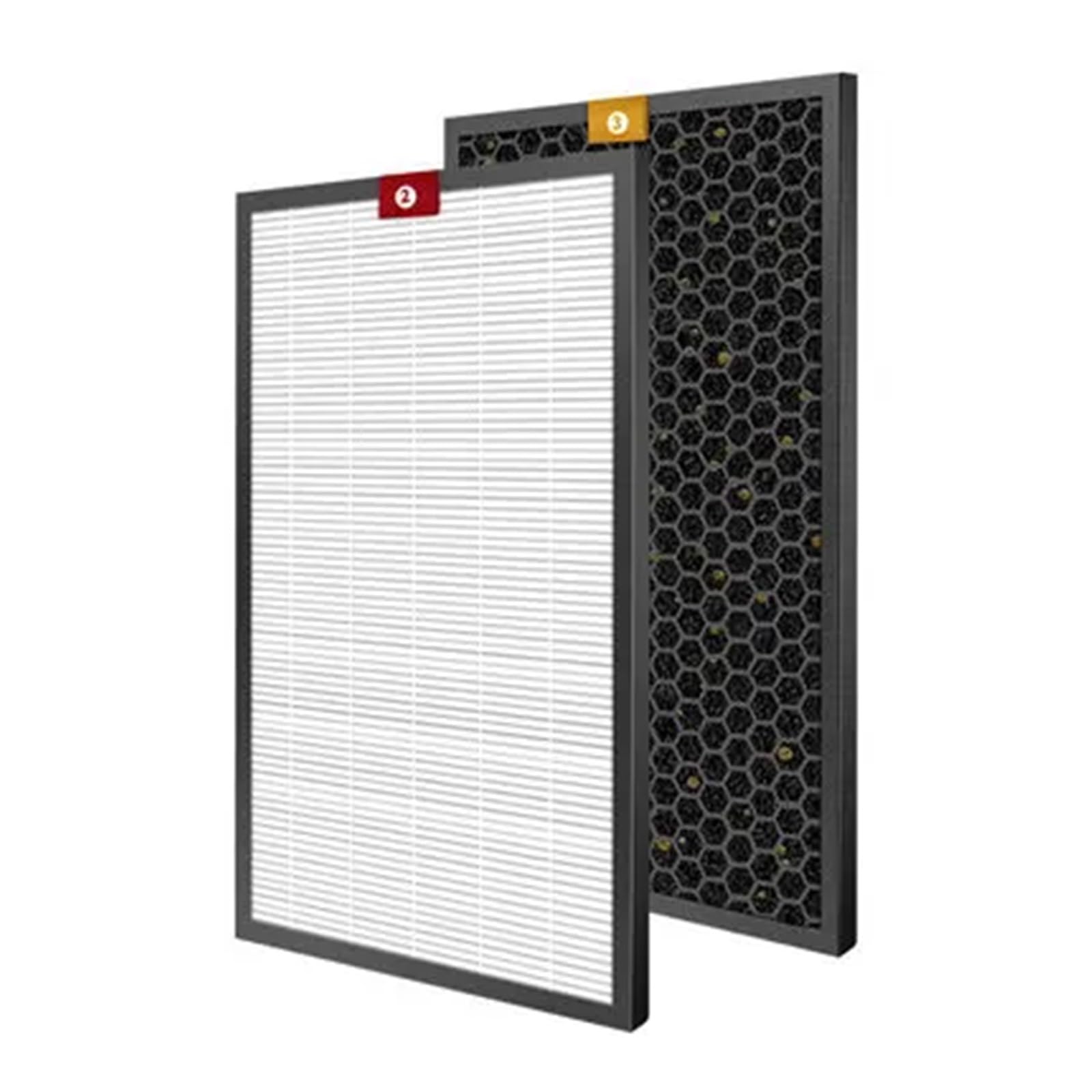 Ufitvxurdi Hepa And Carbon Air Purifier Filter Hepa And Activated Carbon Filter Set Pac35-Hpf35m1120 Jac35m2101w Pac35m1101w / 35M2101s Etc