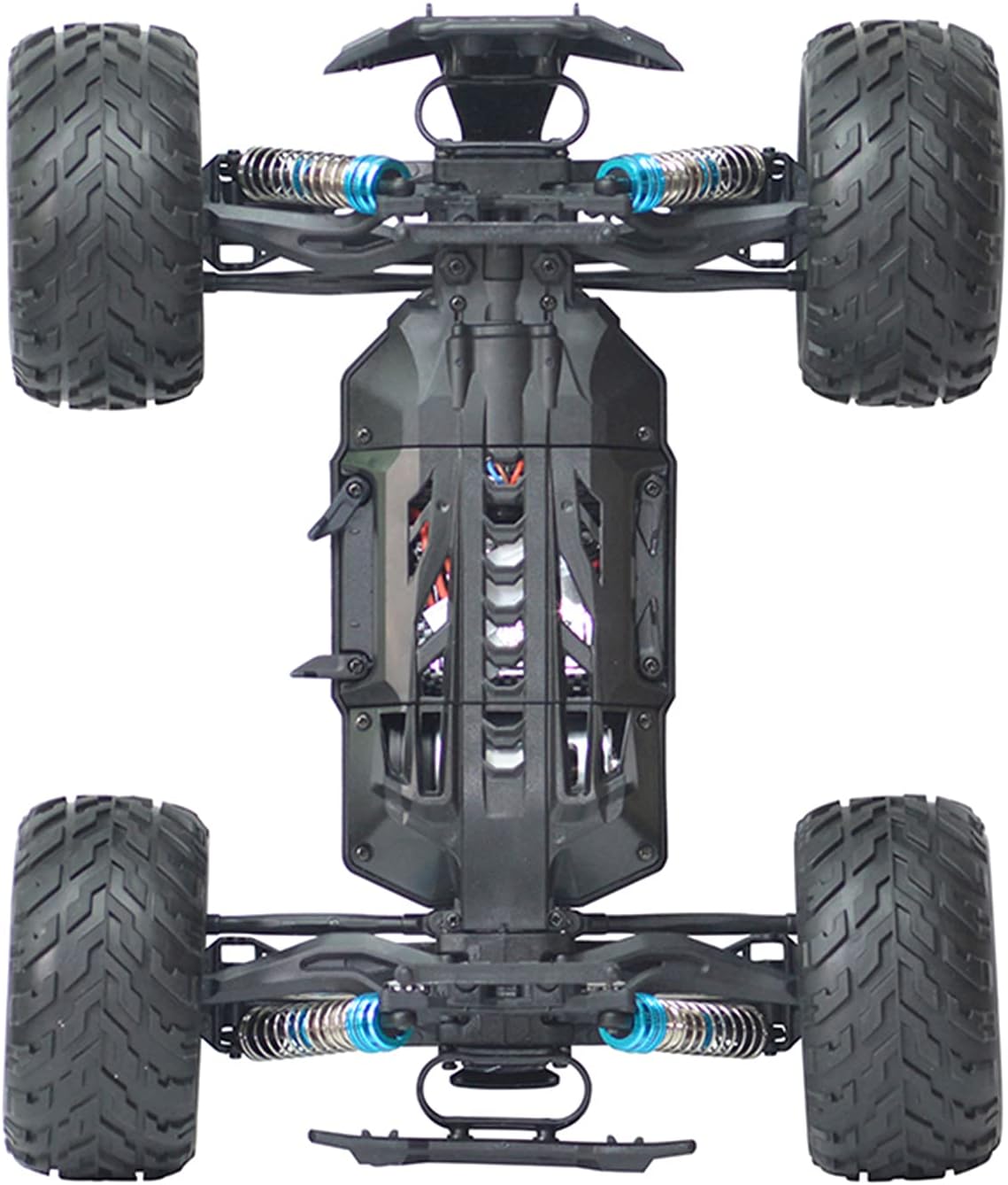 Aluminum Alloy Hobby RC Vehicle Shock Kit LG-ZJ03 25-ZJ03 FY-BZ03 FY-JSZ01 Shocks X07 X08 S920 S921 9120 9121 9125 9155 9156 Upgraded Parts for 1:10 1:12 RC Trucks (Blue)
