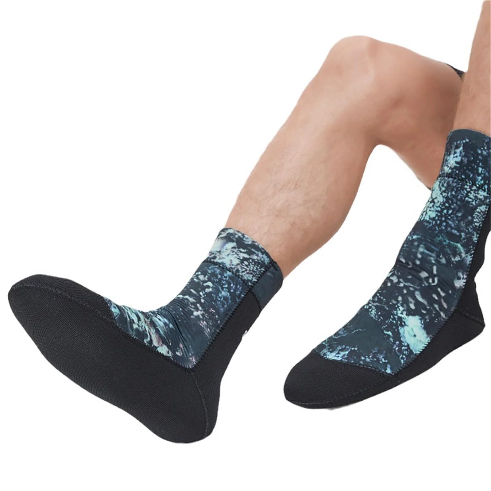 Wasserdichte Tauchsocken Tauchen Schwimmausrüstung Schnorcheln Kältesichere Zum Schnorcheln und Schwimmen