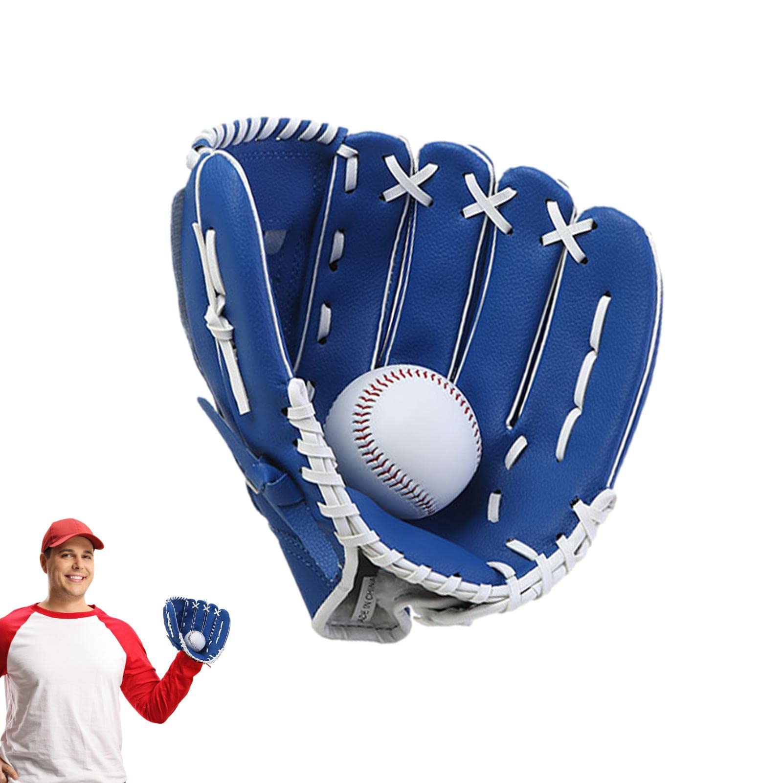 POFET Baseball Handschuh 11,5 Zoll - PU Leder Für Rechtshänder