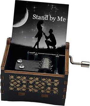 Hand Music Box Music Fans Gift Home Office Decoration Adults music box1