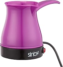 ماكينة تحضير القهوة التركية، من سينبو، بلاستيك، أرجواني