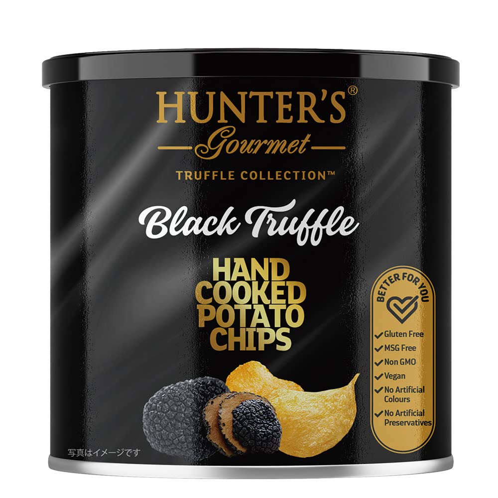 Amazon | ハンター ポテトチップス 黒トリュフ風味 40g×12個
