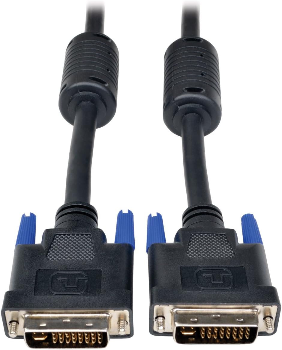 TRIPP LITE DVI-I Dual Link Digital and Analog Monitor Cable (DVI-I M/M), 2560 x 1600, 15-ft. (P560-015-DLI)