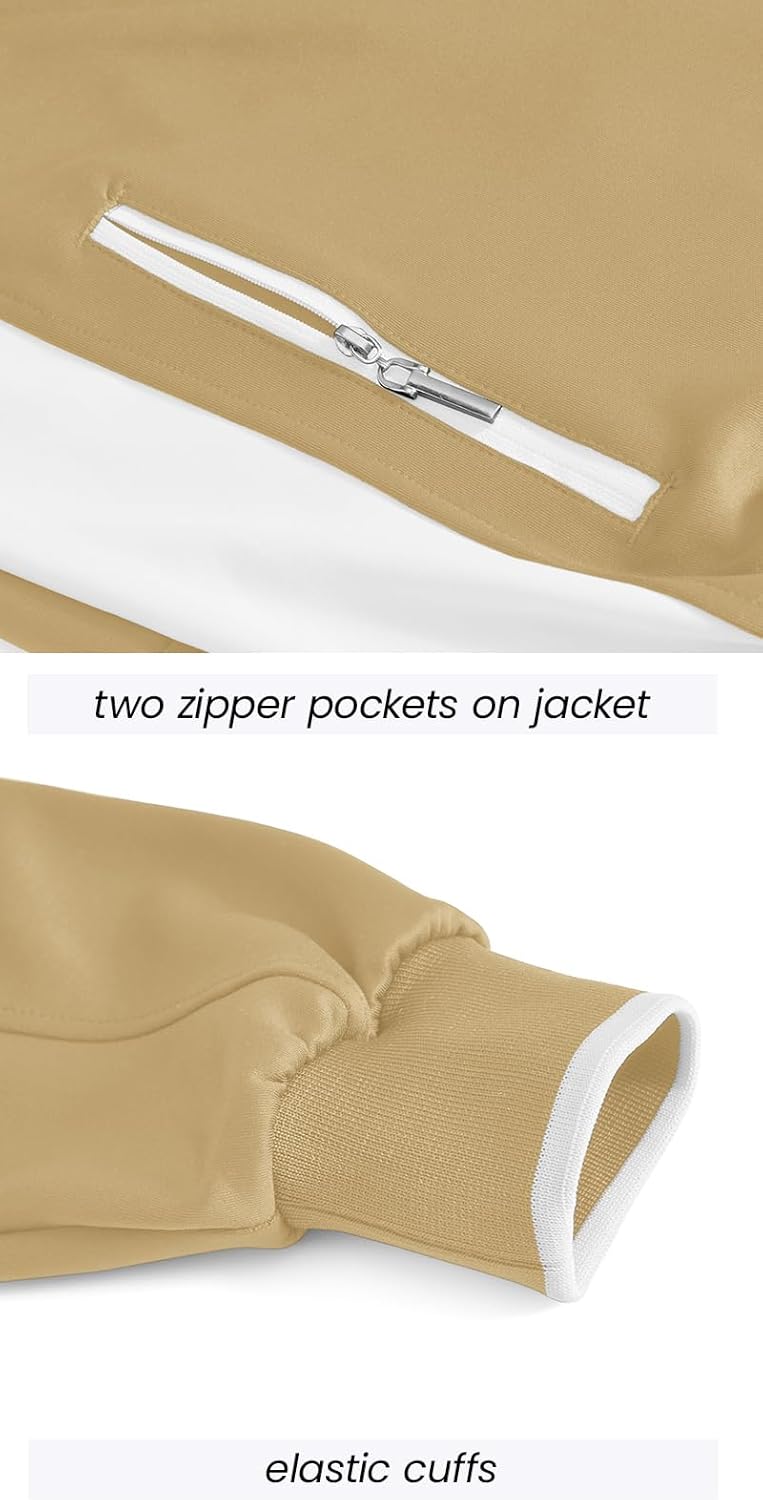 YSENTO Men's Tracksuits Outfits Set 2 Piece Jogging Suits Warm Up Sweatsuits Sweat Track Suits Sets - Image 4