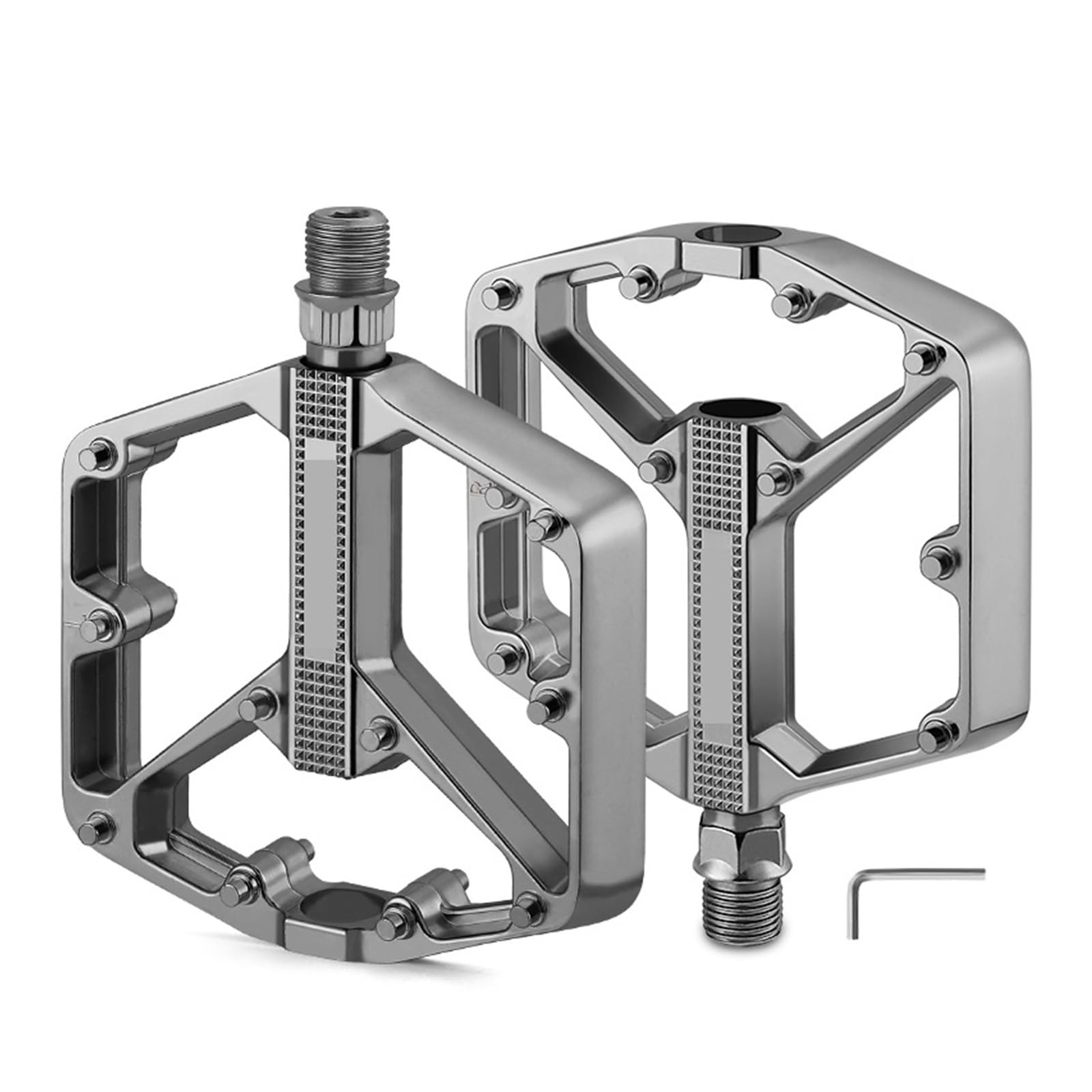 Generisch Fahrradpedale Lager Mountain Road Bike Rutschfestes Pedal Aluminiumlegierung Verbreitertes Zubehör