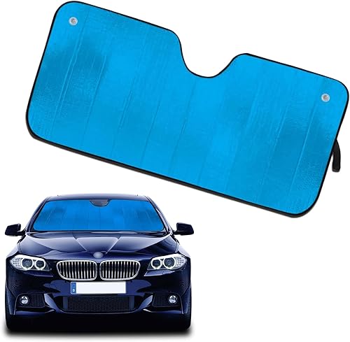 cerfioo Pack-1 Car Front Windshield Sunshade, 57 Inches x 27.5 Inches Heat Shield, Automobile Replacement Accessories, Universal for Most Cars,