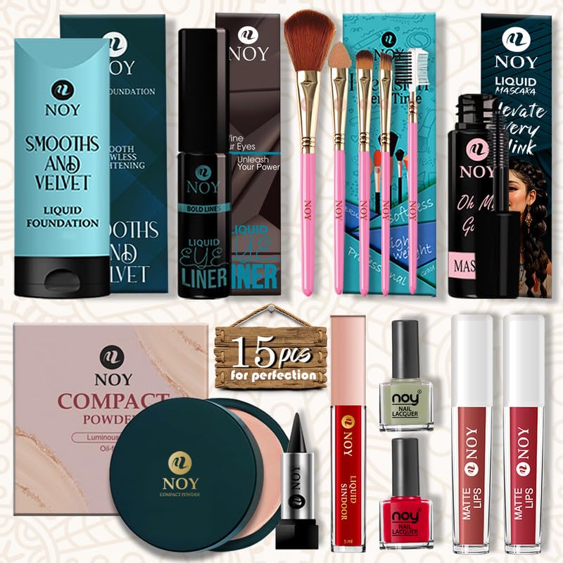 NOY Essential Makeup Kit Combo For Women Long-Lasting Perfect For Gifts & Travel-image-5