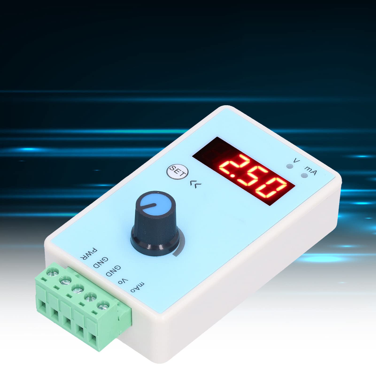 Générateur de signaux, simulateur analogique de tension de courant portable 0‑10V/2‑10V 0‑20mA/4‑20mA pour salle de distribution électrique pour chantier de construction