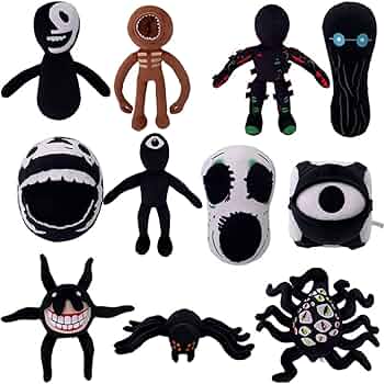 ロブロックス　ドアーズ　ぬいぐるみ6体セット ロブロックスROBLOXドアーズDOORSぬいぐるみホラゲーA60レッド赤