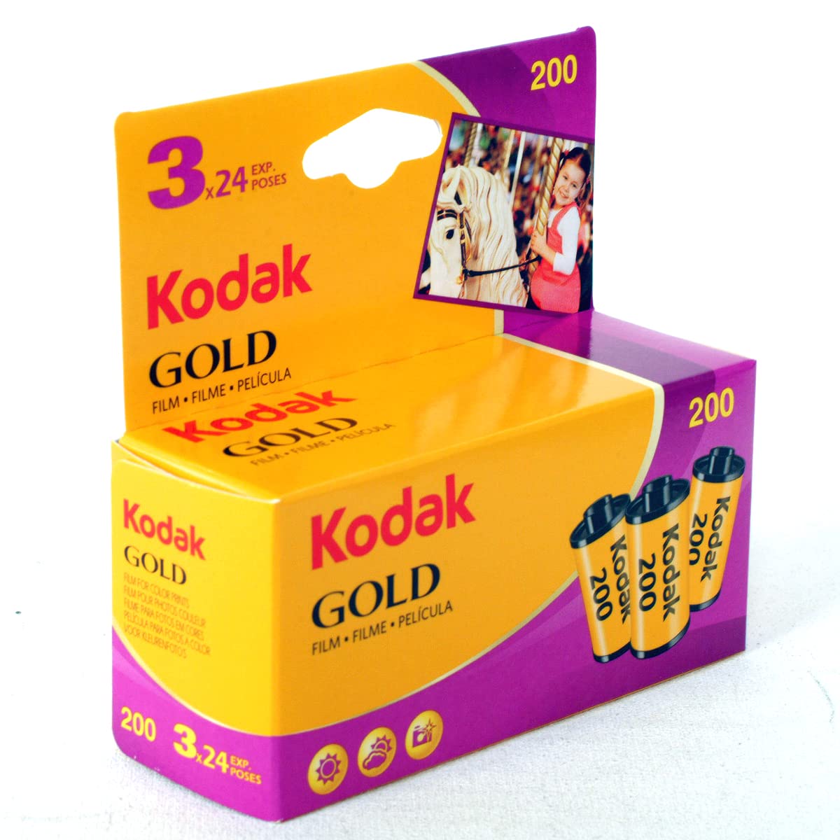 Kodak フィルム　GOLD 200 24枚撮り コダック　カラーフィルム Kodak コダック ゴールド 200 24枚撮り (kodak GOLD カラーネガ
