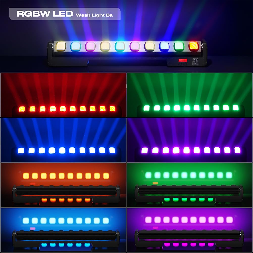Amazon.co.jp: LEDステージウォッシュライトバー、ステージライト 