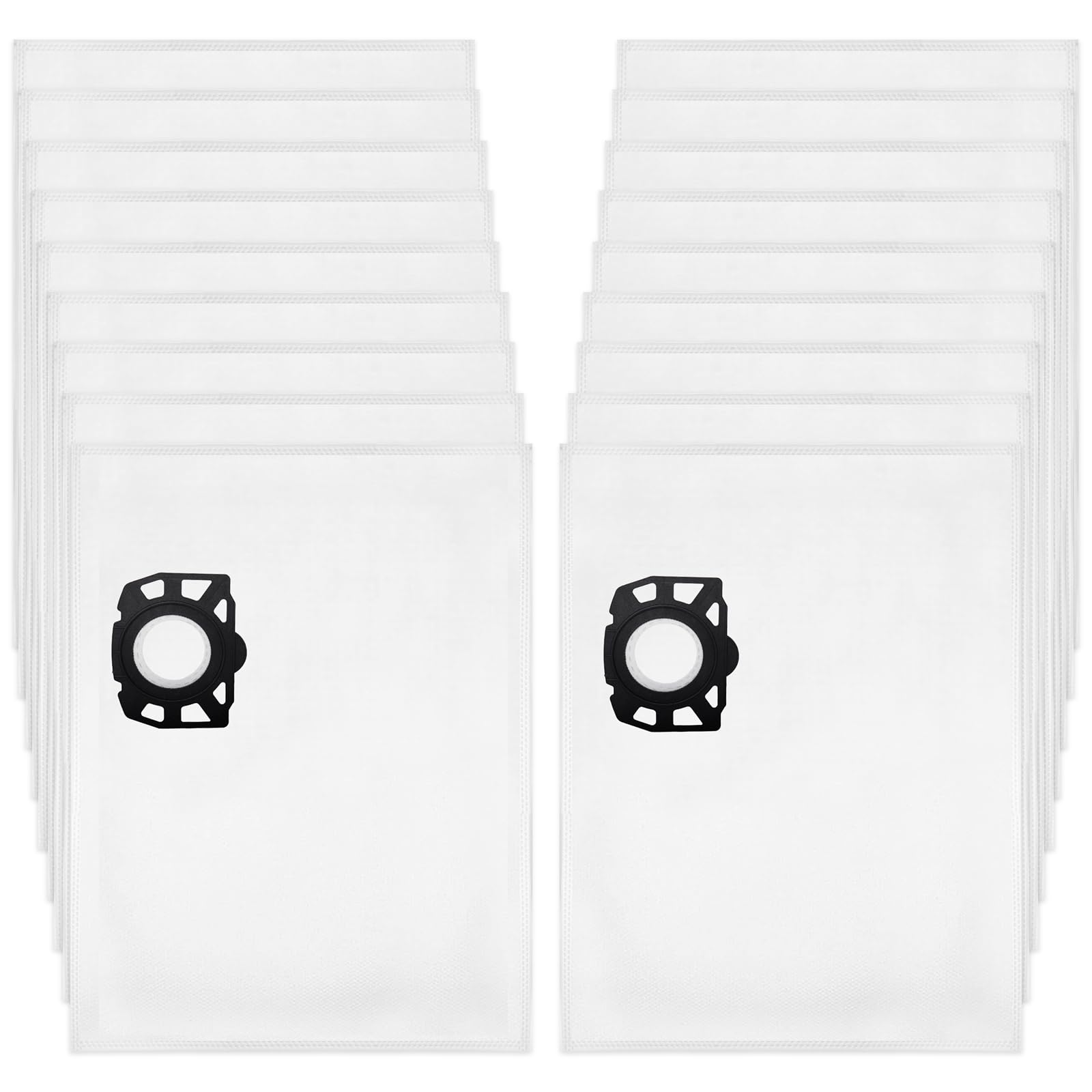 18PCS Vacuum Cleaner Bags for Karcher WD3 WD4 WD5 WD6, Replacement Dust Bags for Karcher WD2 WD2 Plus WD3p, Filter Bags Compatible with SE4001 SE4002 KFI 357 487, Wet & Dry Hoover Bags