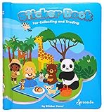 Original Series Travel-Size (7.25 x 7.5 in) Reusable Sticker Book for Collecting Stickers