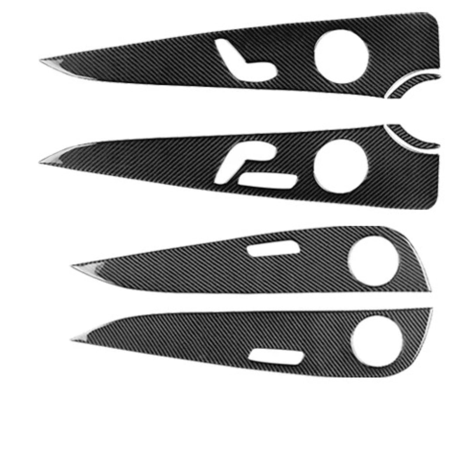 Interior Trim for Benz E-Class W213 2016-2022 Carbon Fiber Gear Shift Air Outlet Center Console Lift Trim Set Car Accessories Sticker Auto Central Inner(31)