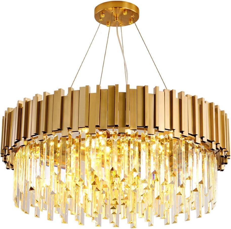 Lustre en cristal résistant pour remplacer un éclairage de plafond insuffisant en salon