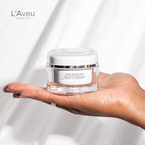 Miniatura 8 de L'Aveu Crema de noche nutritiva - Hidratante nocturna antienvejecimiento para la cara - Mezcla de cuidado facial hidratante natural con minerales