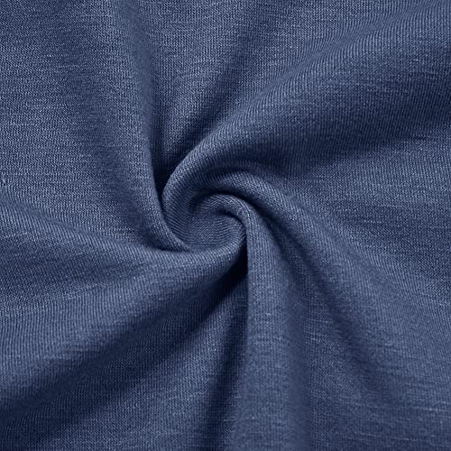 Image of MITILLY Women's Casual T-Shirt Dresses Sleeveless V Neck Button Down A Line Loose Swing Short Dress with Pockets