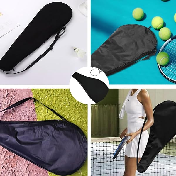 Borsa da badminton, borsa da viaggio per racchette da tennis, impermeabile per racchette da badminton, custodia protettiva di alta qualità - 4