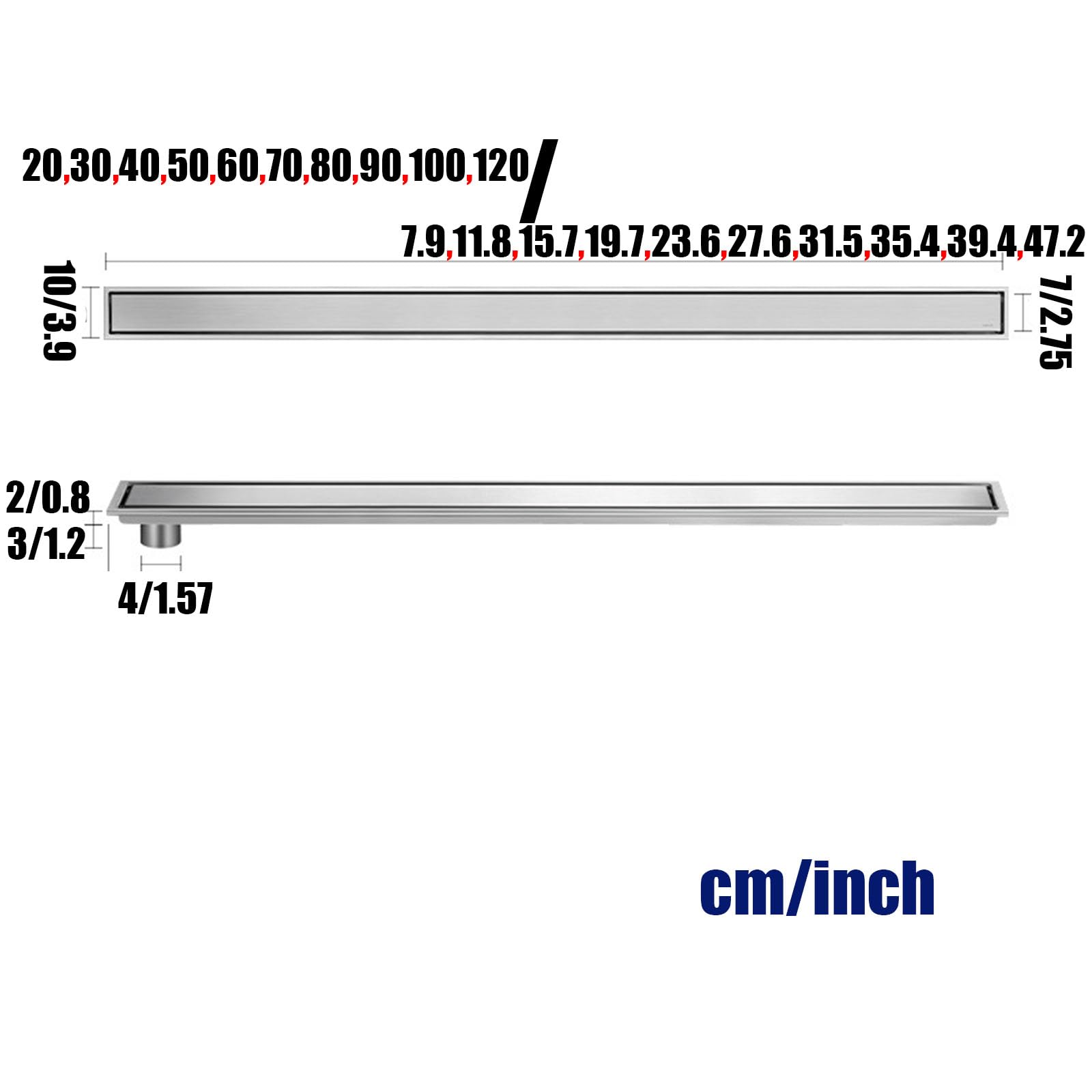 LIYI929GP Strisce per battistrada in alluminio antiscivolo da esterno 90 cm protezioni angolari per gradini del bordo destro grigio 3 x 2 cm Soluzioni durevoli per la sicurezza del giardino