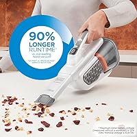 Vista 7 de Black + Decker - Aspiradora de mano sin cable, AdvancedClean+