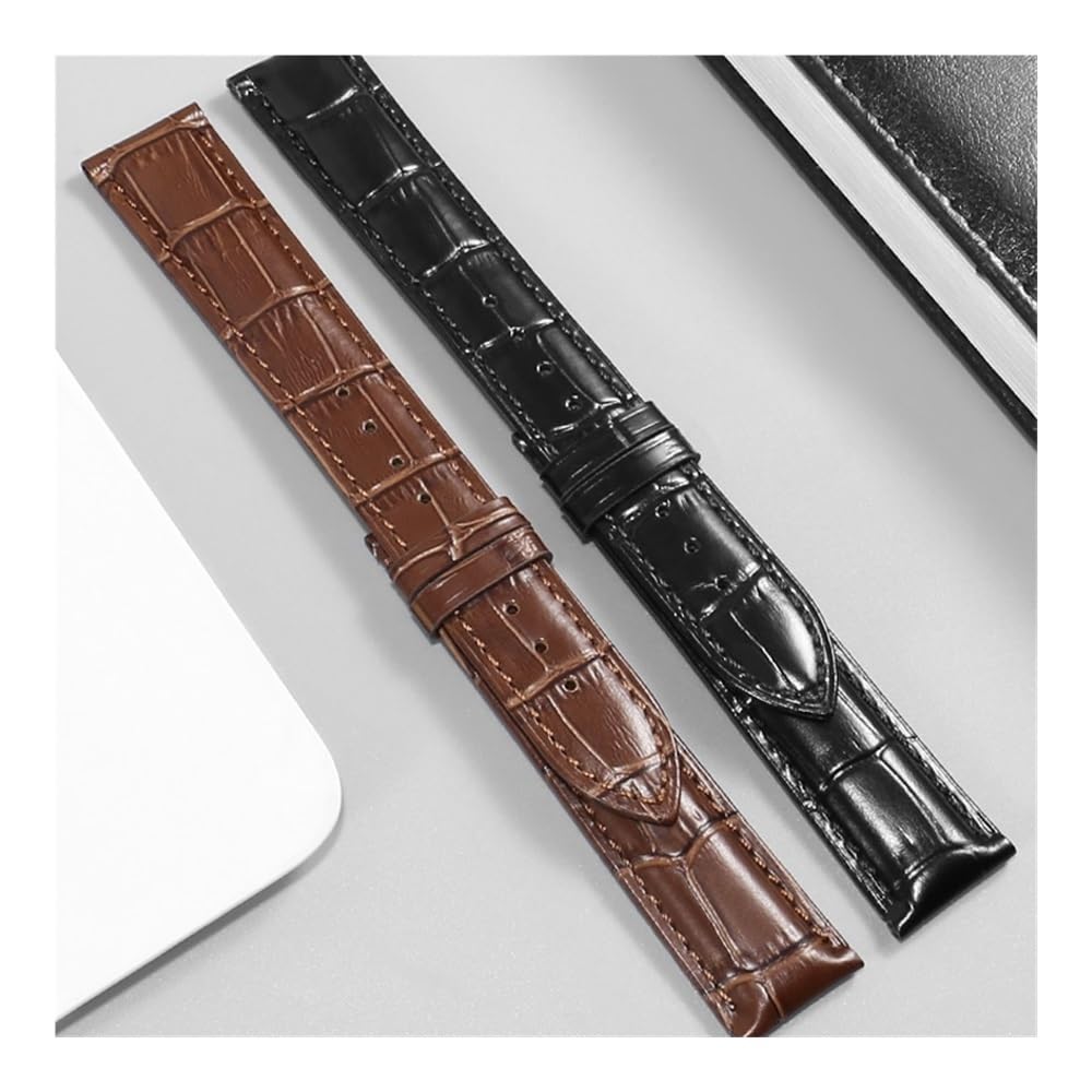 Generisch Verlängertes flaches Anschluss Universal Kuhlederband 12-23 mm