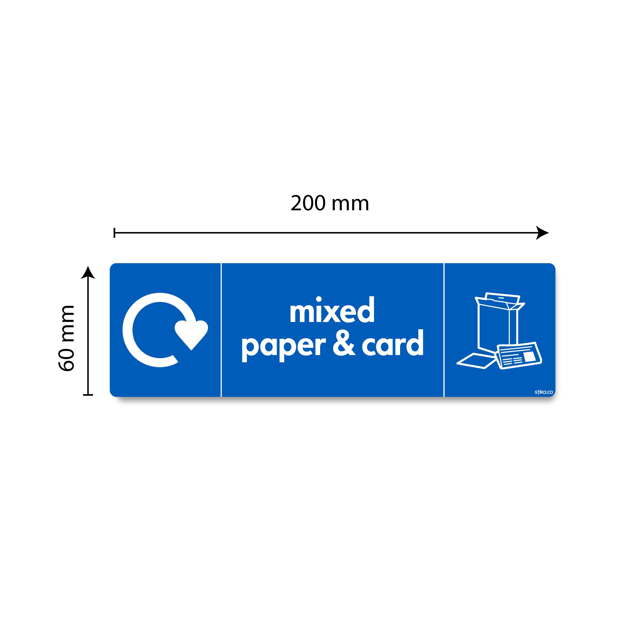 WRAP Recycling-Aufkleber Für Textilien – 200x60 Mm, Selbstklebend, Nach ISO 7010