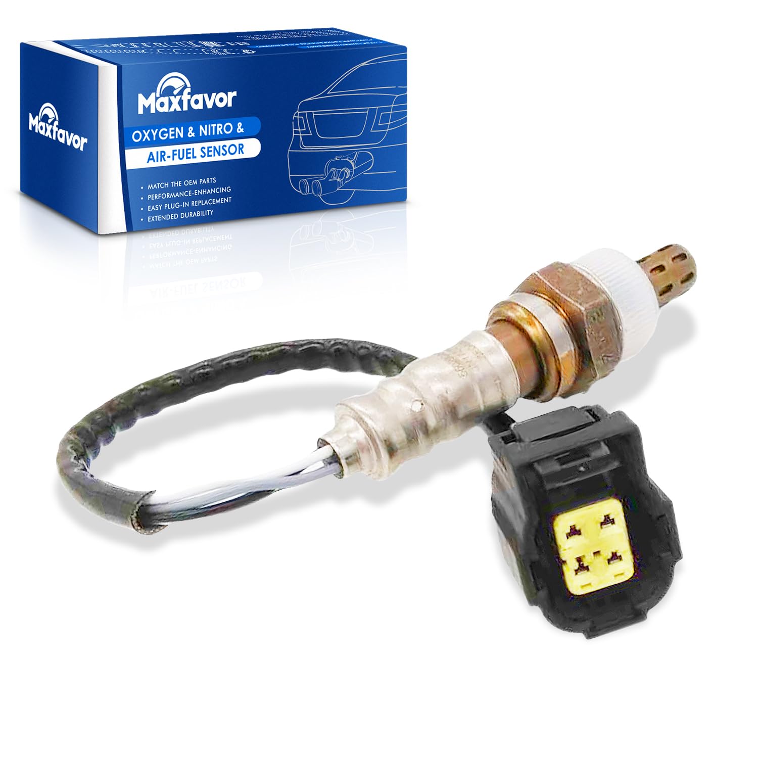 Maxfavor 234-4587 Oxygen O2 Sensor Upstream Downstream Fit for Jeep Liberty Wrangler Dodge Durango Dakota Neon Chrysler 300 Chevy Camaro VW Routan