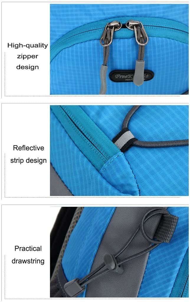 Sac à Dos de randonnée Sac à Dos de randonnée de Haute qualité pour Femmes et Hommes, Petit Sac à Dos de Voyage ultraléger, Sac à Dos de Camping Pliable pour Les Enfants en randonnée Chasse
