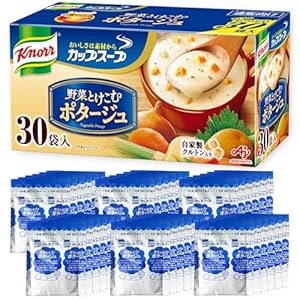 クノール カップスープ ポタージュ 30袋入箱 1,054円（35.1円/袋）（995円、33.2円/袋）！プライム会員は送料無料！