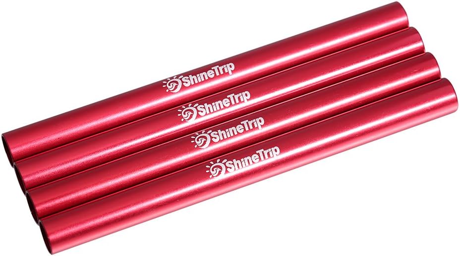 Alomejor Verstellbare Zeltstangen aus Aluminium-Legierung f¨¹r Camping - Ersatz Set f¨¹r Zeltstangen, Camping Zubeh?r f¨¹r Outdoor Aktivit?Ten und Reisen