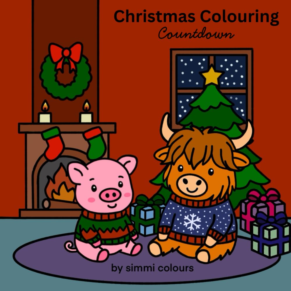 Christmas Colouring Countdown: The Advent Calendar Colouring Book