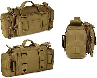 【色: ブラウン】Phoenix Ikki 12L ミニ 軽量 広口開口仕様 耐 Amazon | [PHOENIX IKKI] 空挺部隊用 大容量 広口開口仕様 左右