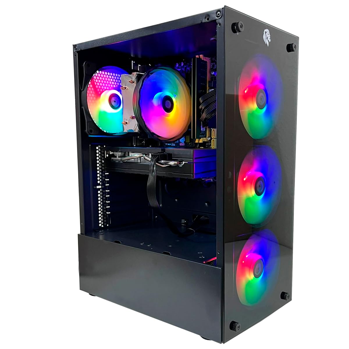 PC GAMER INTEL I5 10400F, 16GB DDR4, SSD NVME 500GB, RX 580 8GB