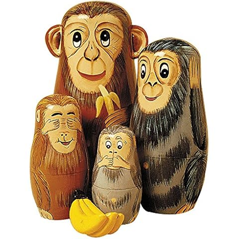 Bits and Pieces Nesting Monkeys Cover