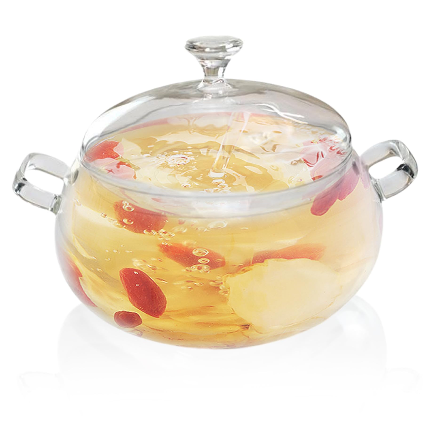 Marmite en verre pour la cuisson sans résidus : fini le métal avec le borosilicate 2L en U