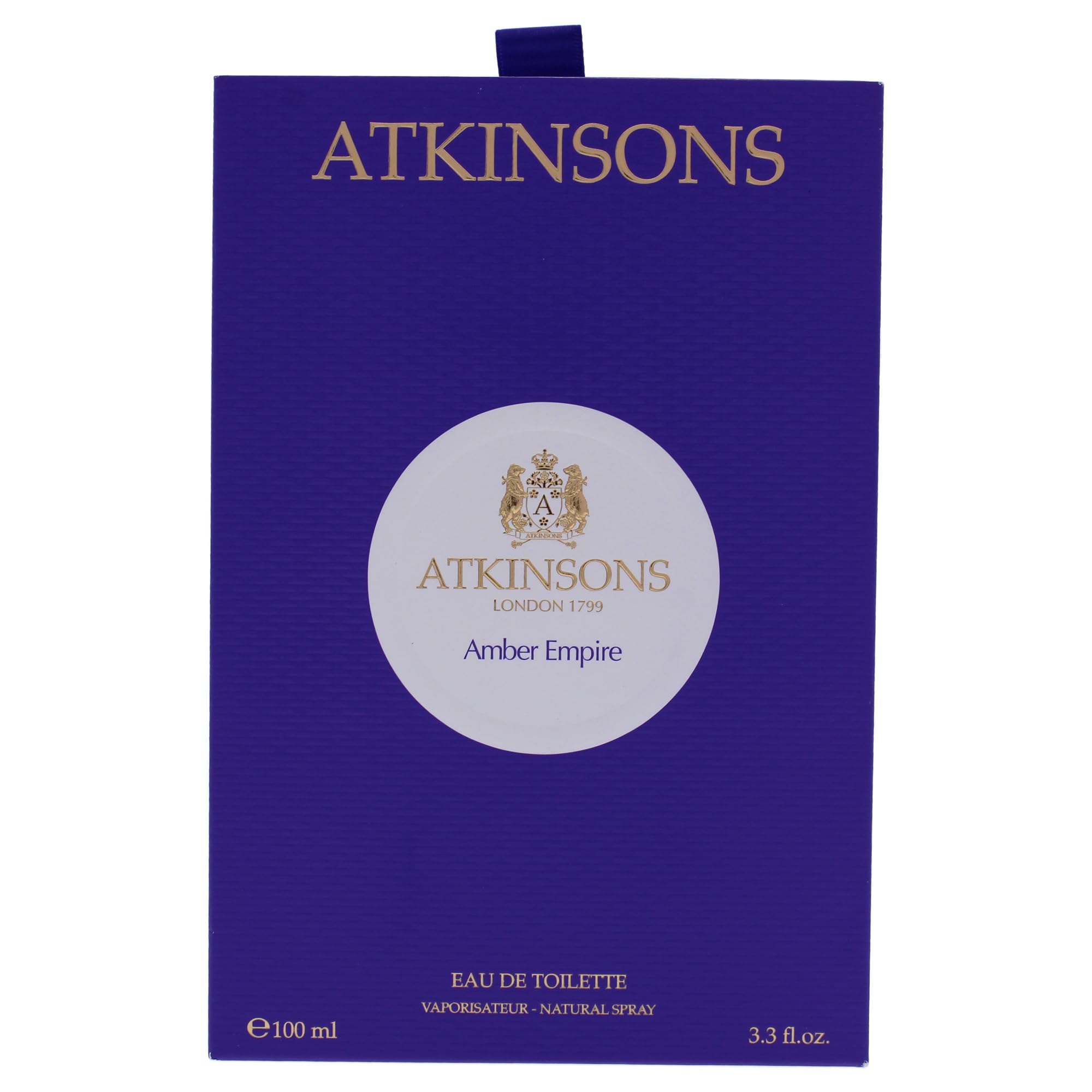 ATKINSONS Amber Empire Eau de Toilette pour Homme/Femme 100 ml