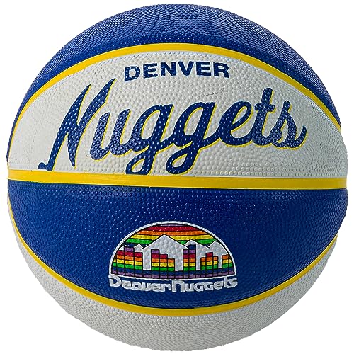 WILSON NBA Team Retro Mini Basketball - Denver Nuggets
