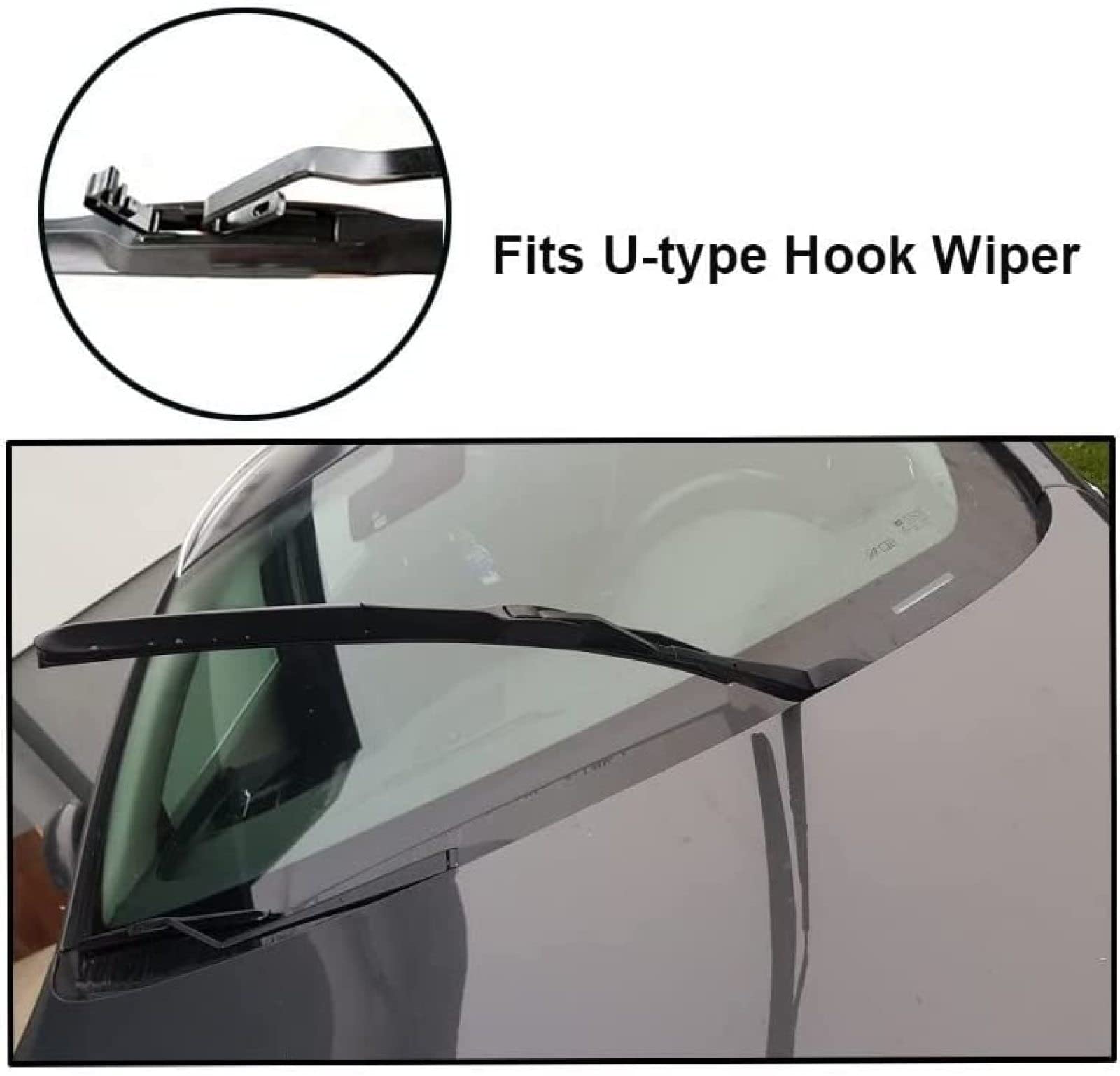 Juego de escobillas de limpiaparabrisas Delanteras y traseras para Subaru Impreza GE GV GH GR 2007 2008 2009 2010 2011 2012 2013 2014 Limpiaparabrisas de 24 "+ 16" + 16 "