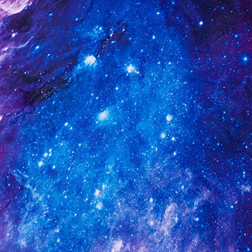Image of NINENINE Galaxy Bedding Full Size Comforter Sets for Girls Space Bedding Set Girls Comforter Sets Full Purple Bedding Sets with 1 Comforter 2 Pillowcases