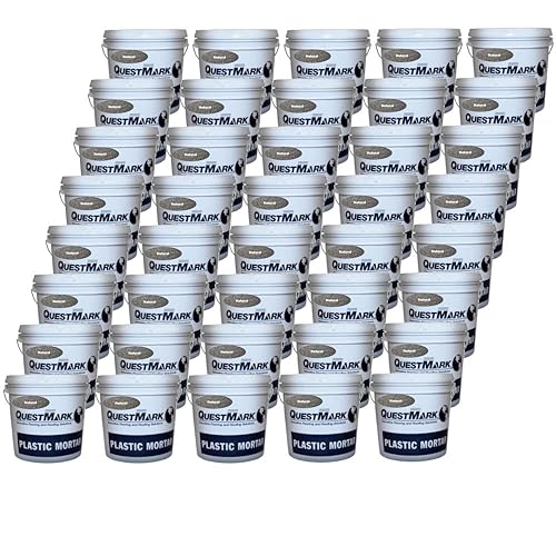 Miniatura 8 de QuestMark 2110 - Parche de piso de hormigón epoxi de alto tráfico y rejuvenecedor - Palé de 14 (unidad de 10 x 2 galones), color negro, reparación