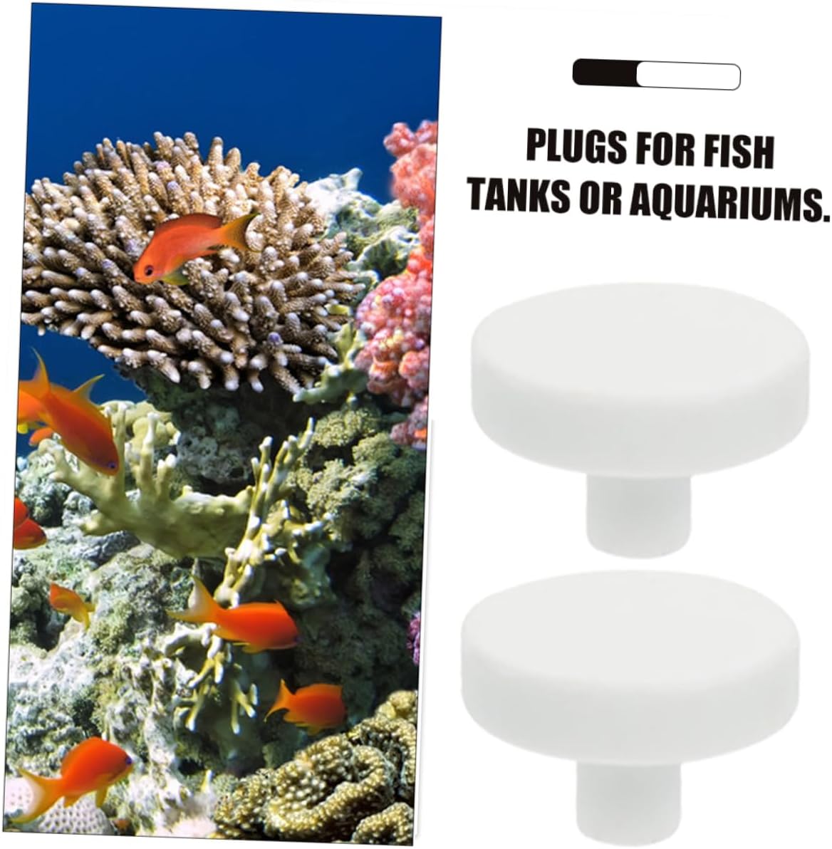 BESPORTBLE 90pcs Coral Plate Base for Aquarium Coral Disks for Fish Tank Safe Smooth Racks Versatile Base for All Aquarist Levels