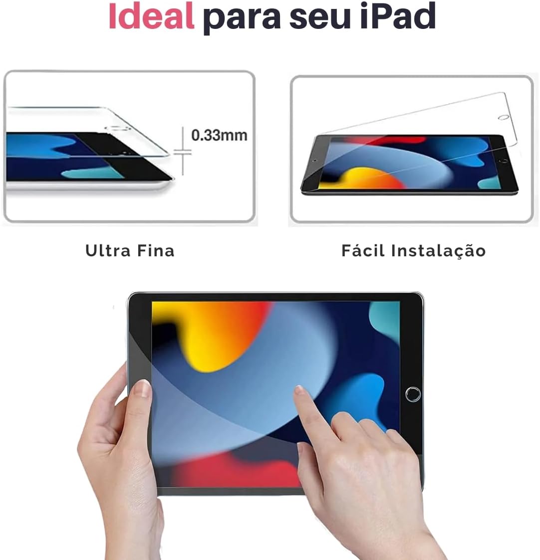Review da Película Vidro Temperado de iPad 9/8/7 | Testado por 7 dias