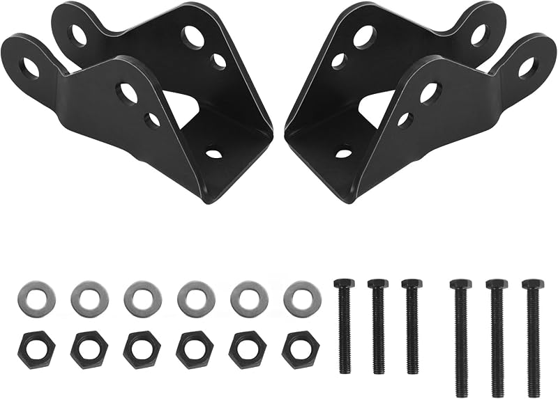 Kit de Extensores do Amortecedor Traseiro KishYa com Regulagem de 3 a 5 Pol. para Chevrolet Silverado C1500 e GMC Sierra C1500 2WD 1988 a 1998 – 2 unidades
