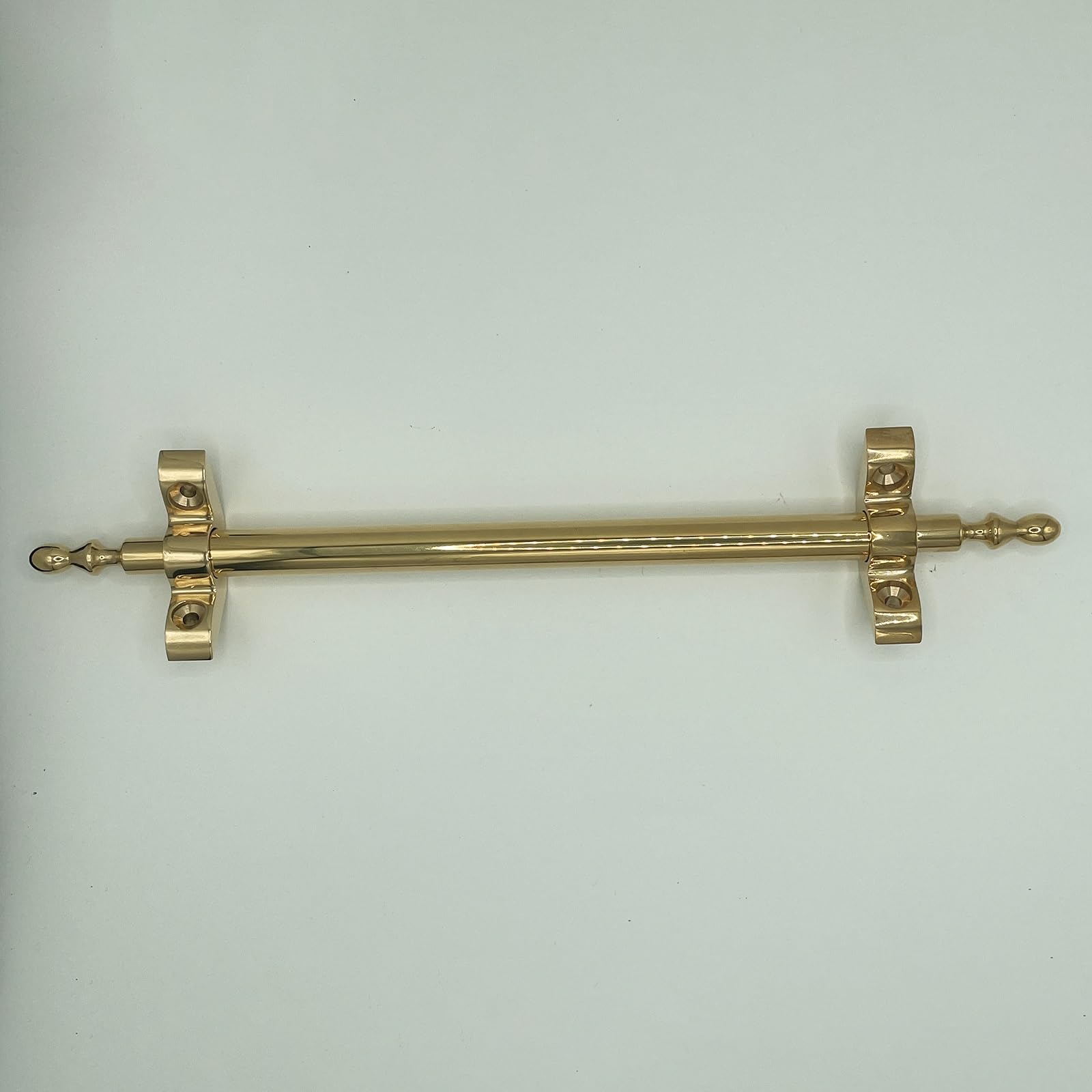Barres de tapis d'escalier de 66 cm en lot de 3 avec embouts