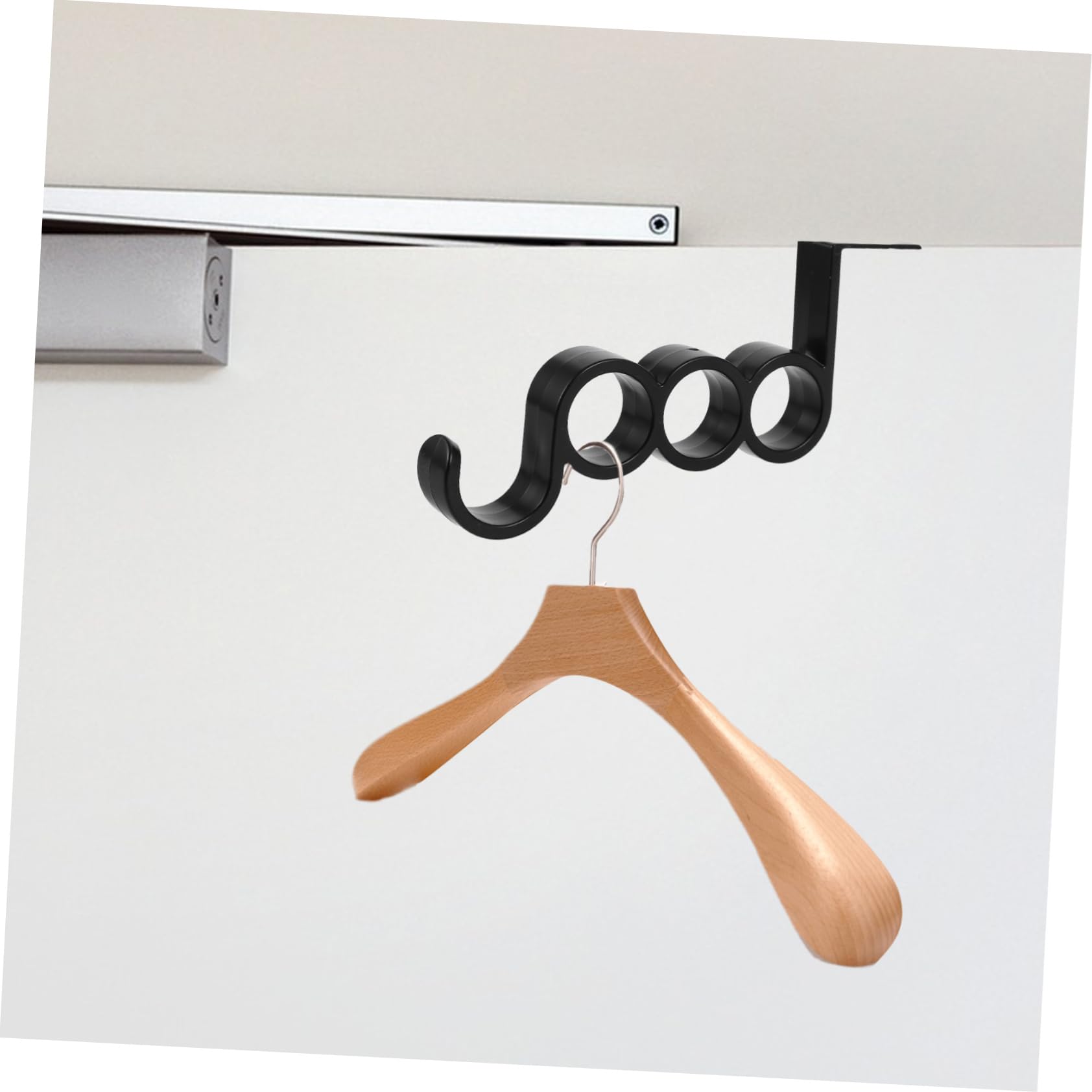 10pezzi Ganci Appendiabiti Da Porta in Resistenti Attrezzi Per Installazione Per Cappotti Cappelli e Vestiti Design Per Ingresso Cucina e Bagno