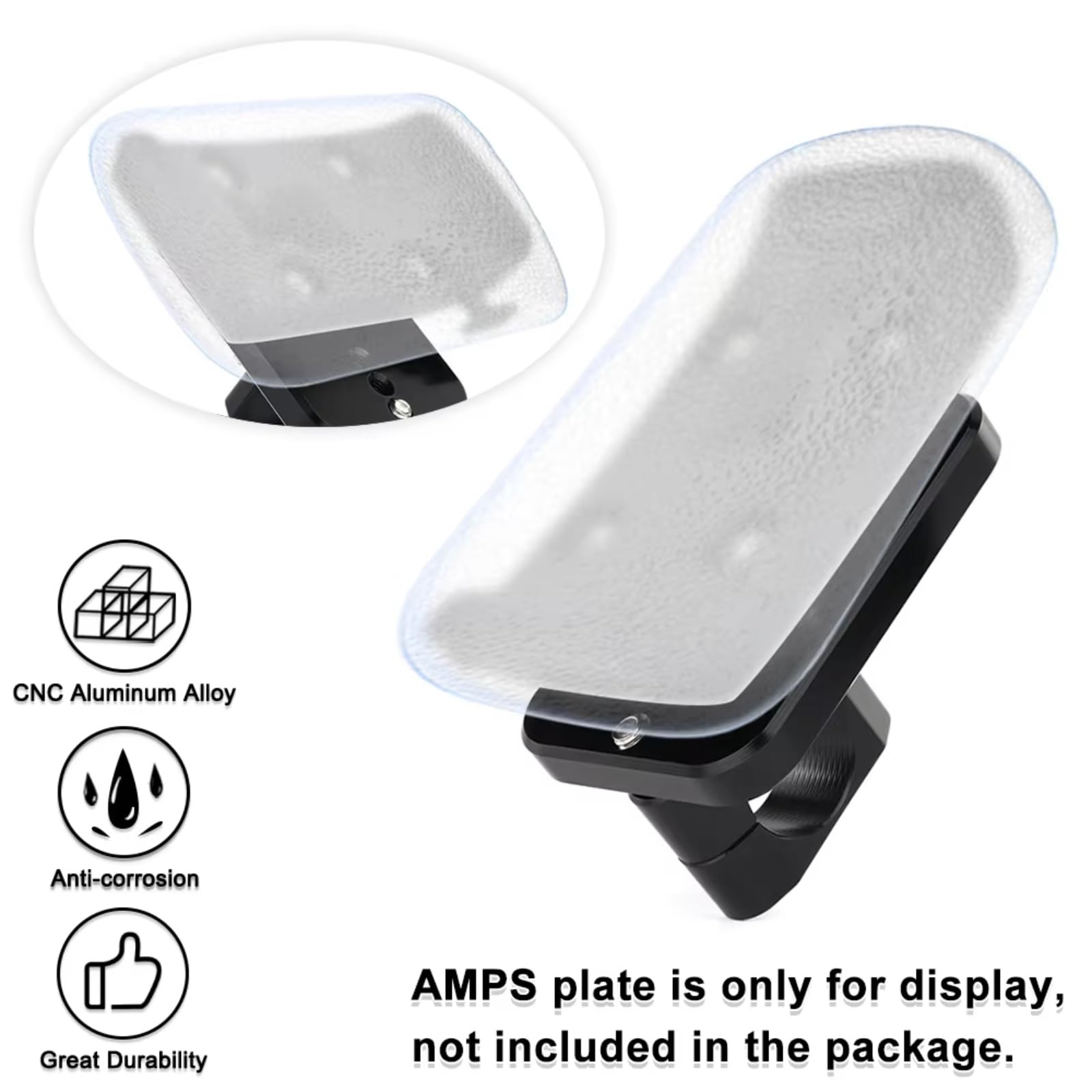 Supporto GPS Per Moto SDCDKLPEPT Per CRF300L RALLY 2021-2024 – Staffa In Alluminio 6063-T6 Con Attacco AMPS