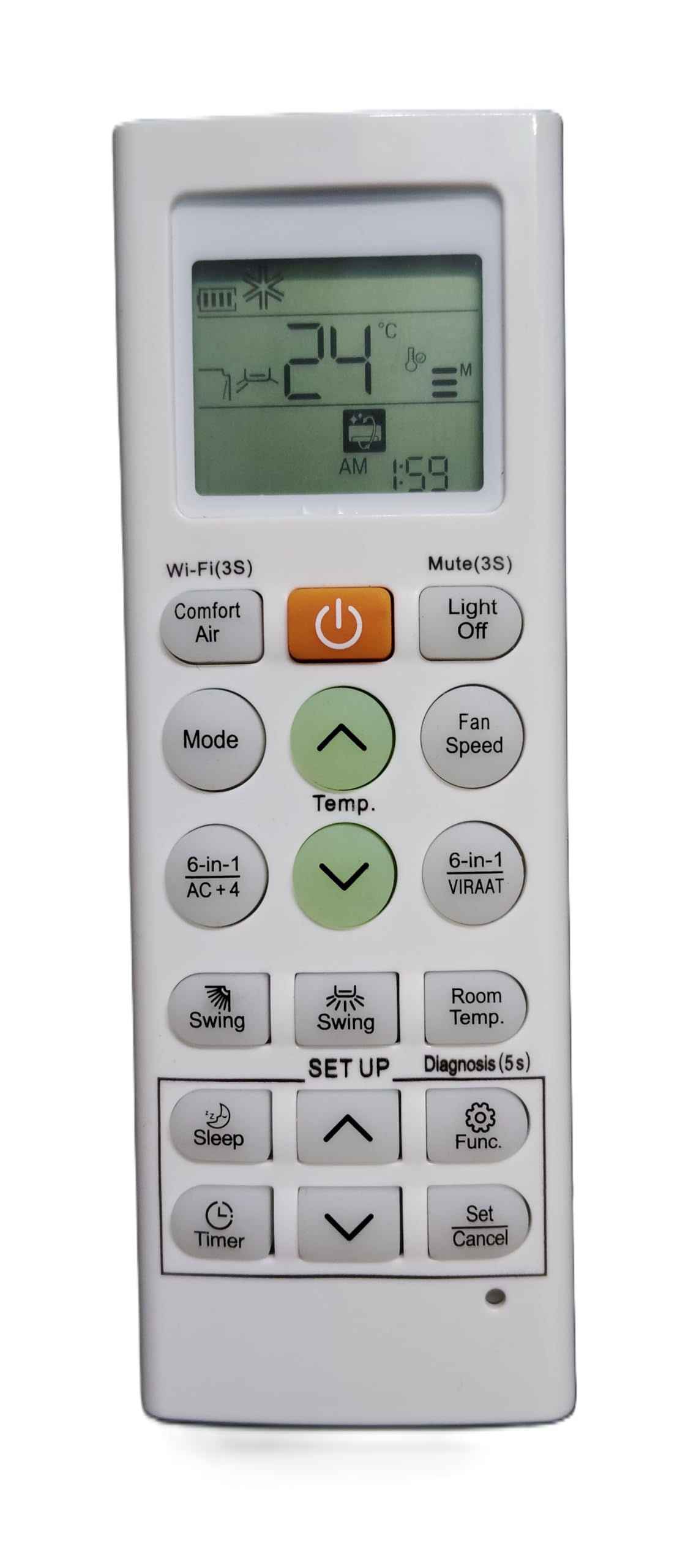 5 Years Warranty AKB75215411 AC Remote Compatible for LG AC Remote AKB75215411 (6IN1) (B0D2RQTBN2) Amazon Price History, Amazon Price Tracker