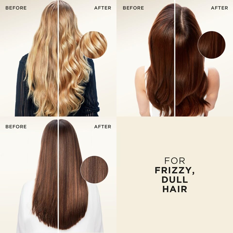 Pantene Smooth & Sleek Shampoo 500ml & Conditioner 350ml Set | Pro-V Formula with Argan Oil | Frizz Control & Healthy Shine - Image 3